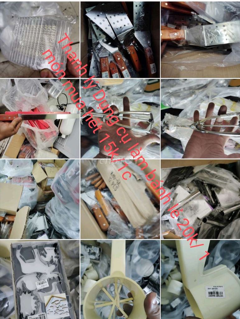 Dụng cụ làm bánh Inox. Mua bán Dụng cụ nhà bếp tại Quận Gò Vấp Tp Hồ Chí Minh được đăng bởi Dinh tu hình 1