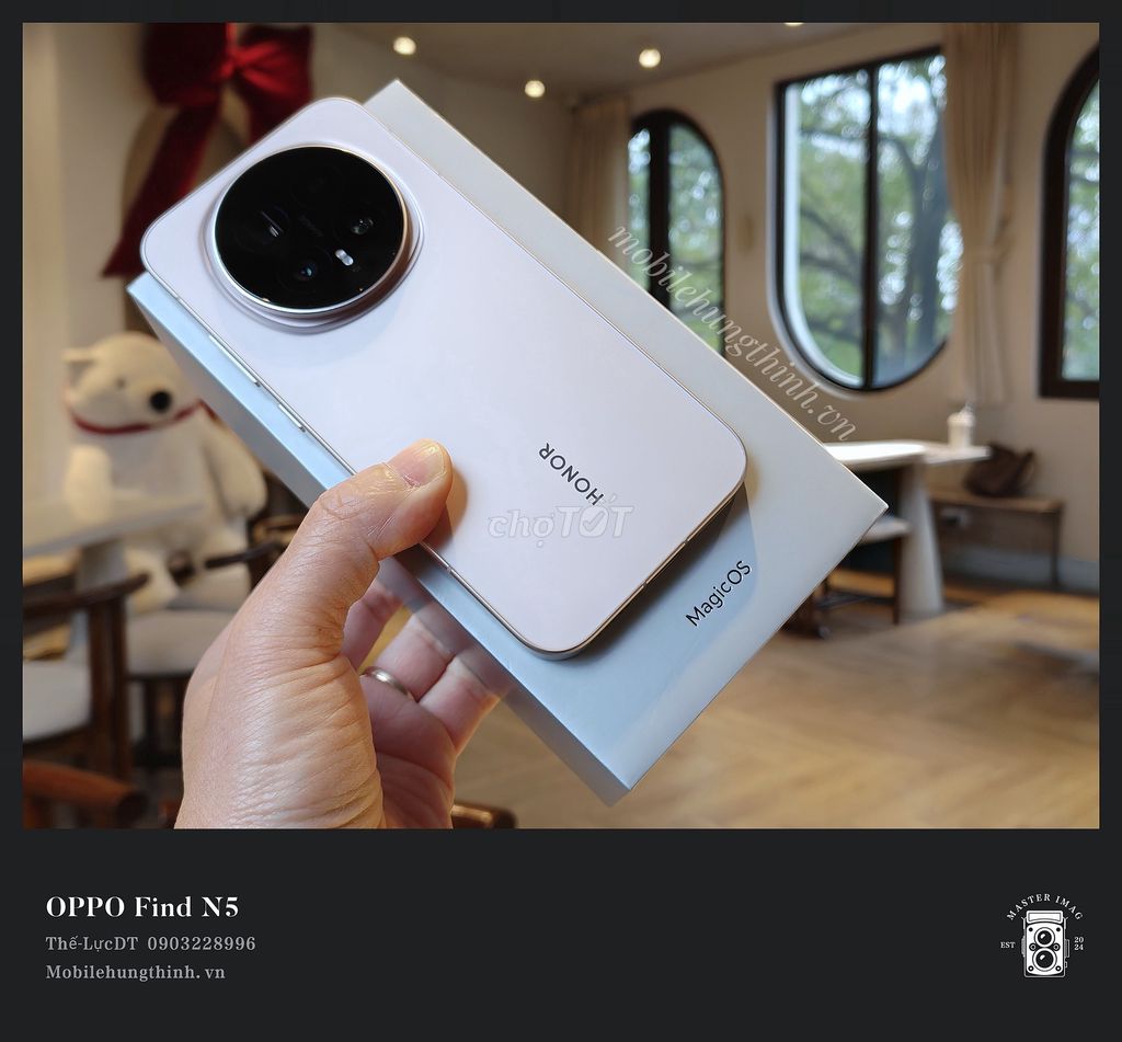 Honor Magic 8 12/512GB Gold đẹp xuất sắc full box. Mua bán Điện thoại tại Quận Hoàng Mai Hà Nội được đăng bởi mobilehungthinh hình 1