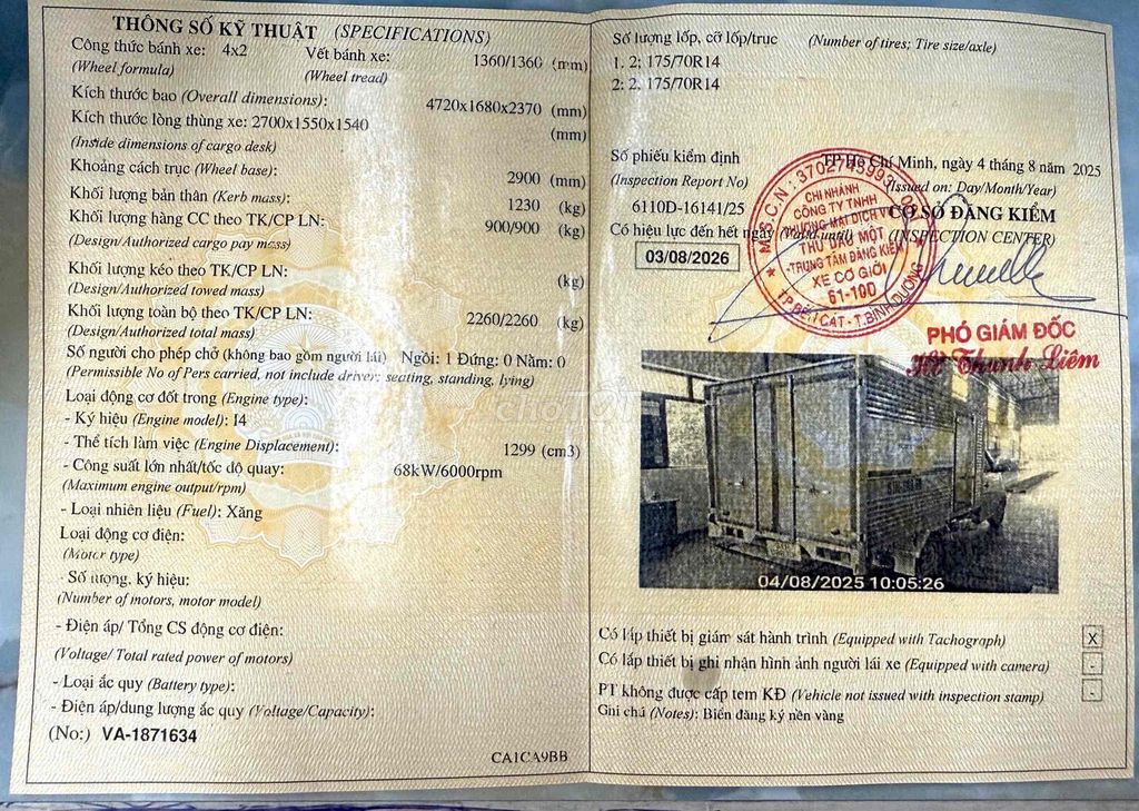 thanh lý xe terco 100s. Mua bán Xe tải, xe ben tại Thành phố Thủ Đức Tp Hồ Chí Minh được đăng bởi Ô TÔ LÂM THÀNH hình 2