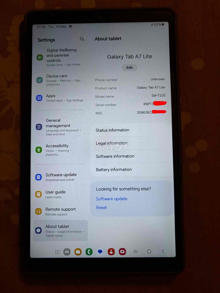 Samsung Galaxy Tab A7 Lite 3GB/32GB. Mua bán Máy tính bảng tại Thành phố Thủ Đức Tp Hồ Chí Minh được đăng bởi Hùng hình 1