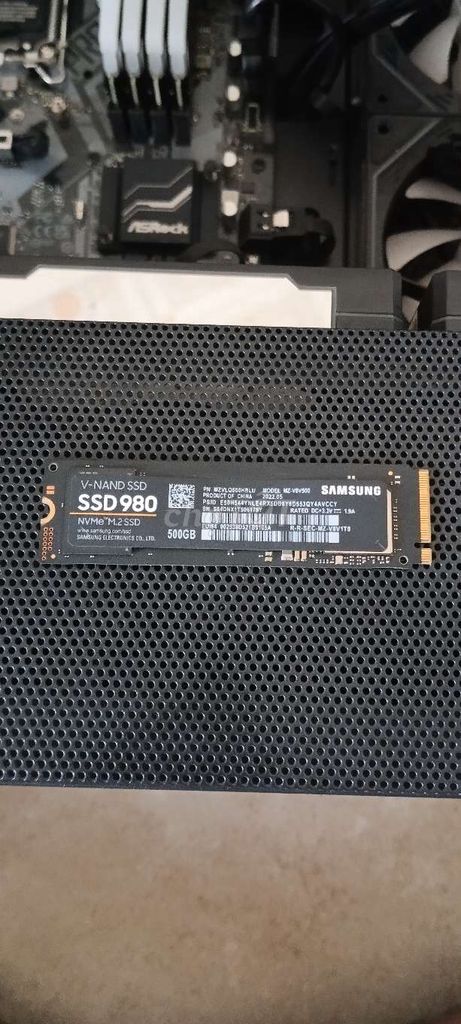 Samsung SSD 980 NVMe M.2 500GB. Mua bán Linh kiện (RAM, Card...) tại Huyện Bến Lức Long An được đăng bởi Phan Anh  hình 1