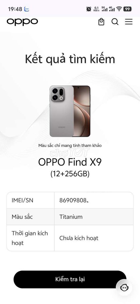 OPPO Find X9 256GB Titanium Mới 100%. Mua bán Điện thoại tại Huyện Hòa Vang Đà Nẵng được đăng bởi thanh hình 1