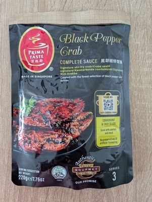 Gói gia vị cua sốt tiêu đen hãng Prima Taste. Mua bán Đồ ăn, thực phẩm và các loại khác tại Thành phố Thủ Đức Tp Hồ Chí Minh được đăng bởi Hằng