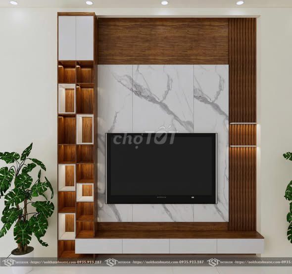 Thiết kế kệ tivi . Dịch vụ tại Quận Hải Châu Đà Nẵng được đăng bởi Nội thất tủ bếp TST hình 1