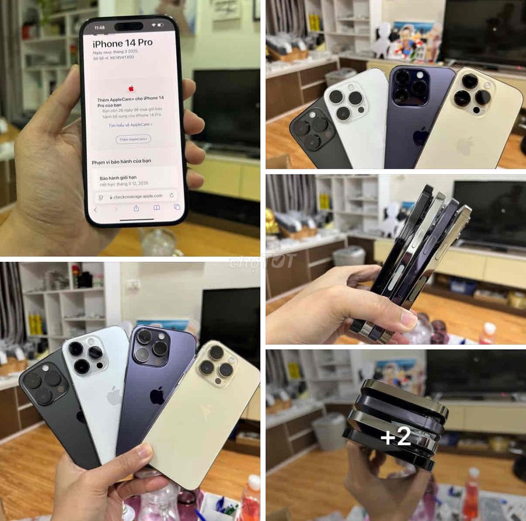 iPhone 14 Pro 256GB FULLBOX Zin CHẤT APPLE 12/2024. Mua bán Điện thoại tại Quận Thanh Xuân Hà Nội được đăng bởi Nguyễn Huy Dũng hình 1