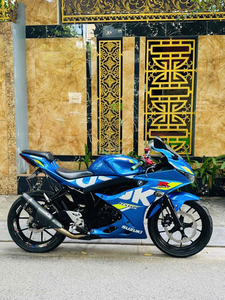 Suzuki GSX-R150 2020 черно-синий Смарт-ключ отличное состояние