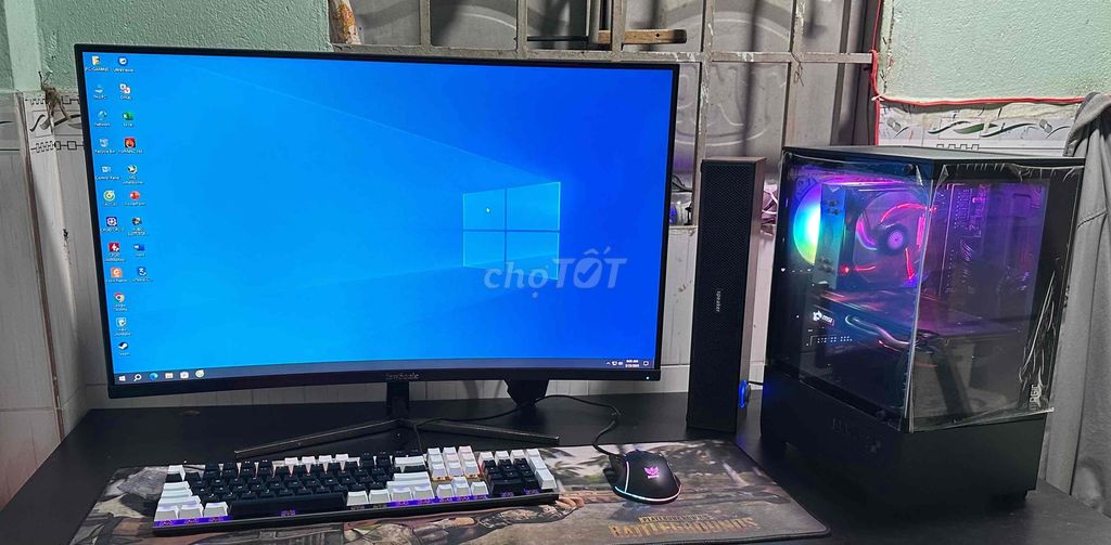 FULL BỘ PC - MÀN 32IN 144HZ