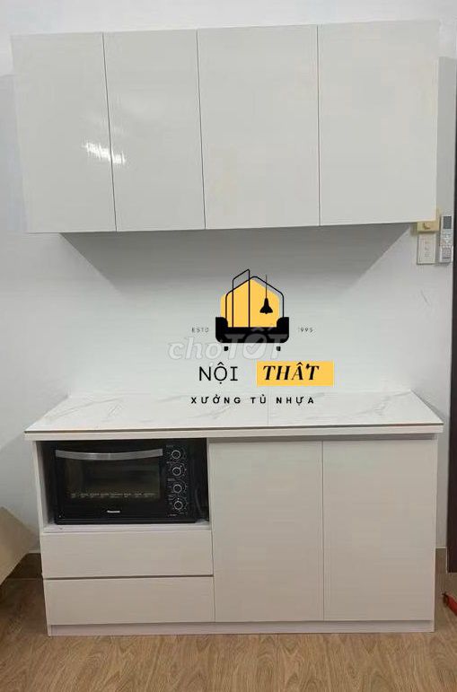 Tủ bếp Nhựa Đài Loan Trắng 80x80cm . Mua bán Tủ, kệ gia đình tại Quận 10 Tp Hồ Chí Minh được đăng bởi Cửa Hàng Nội Thất hình 1