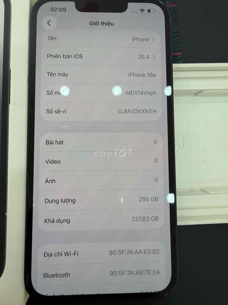 Apple iPhone 16e 256GB Đen Như mới. Mua bán Điện thoại tại Quận Hải Châu Đà Nẵng được đăng bởi Hùng Anh hình 1
