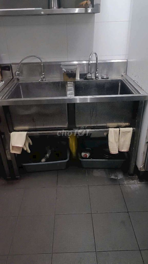 Bồn rửa công nghiệp 2 & 3 hộc inox304 dày xịn đẹp. Mua bán Nội thất, đồ gia dụng khác tại Huyện Bình Chánh Tp Hồ Chí Minh được đăng bởi Trần Đạt Phát hình 1