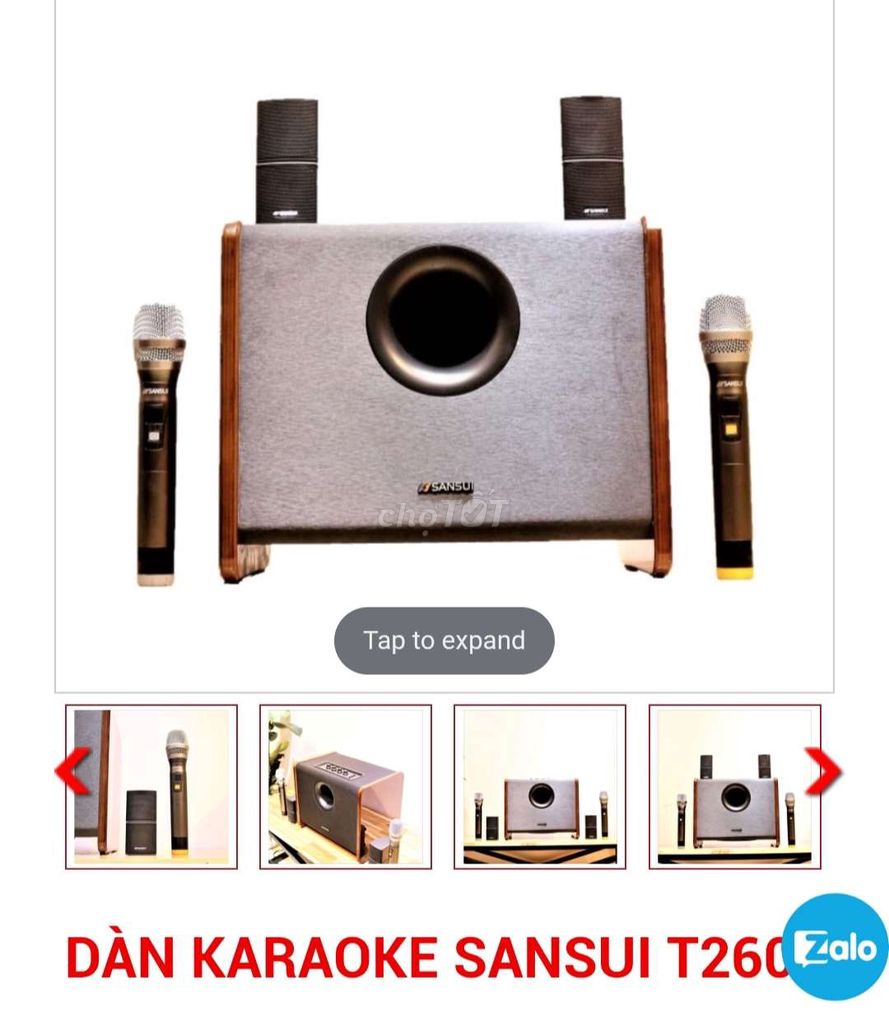 Dàn karaoke Sansui T260. Mua bán Tivi, Âm thanh tại Thành phố Thuận An Bình Dương được đăng bởi Lam hình 1