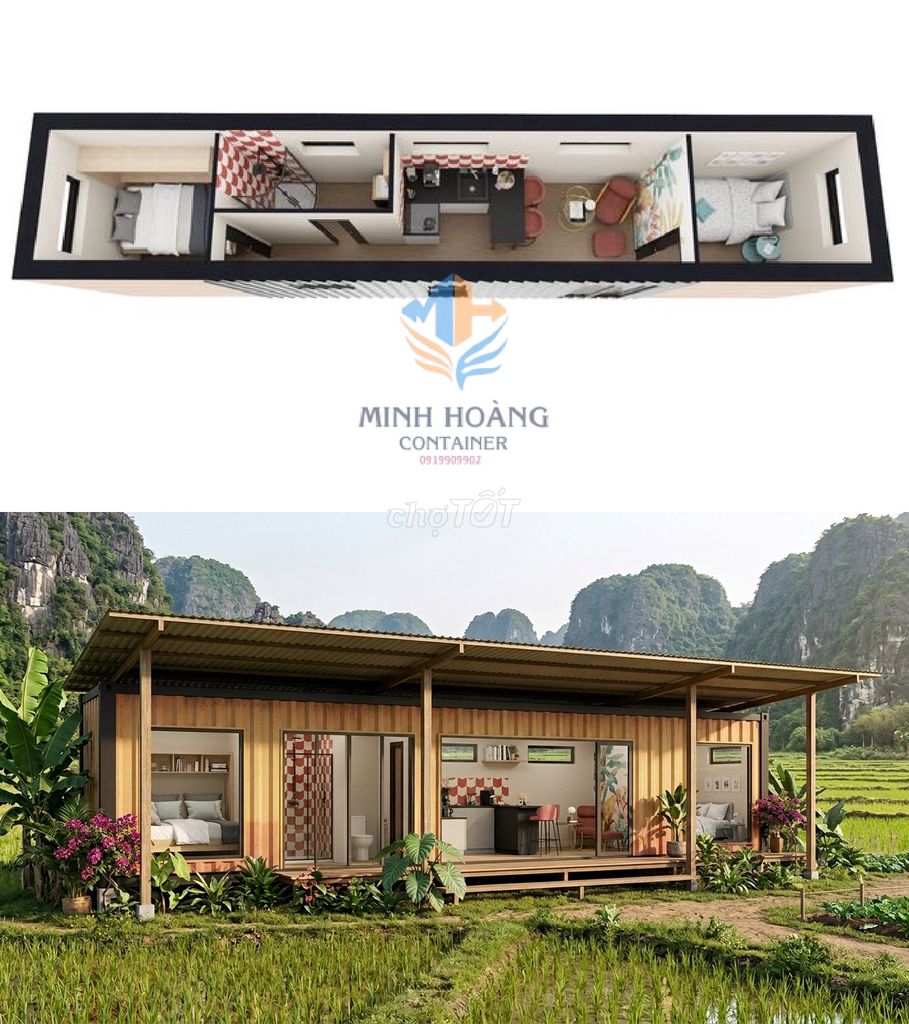 Công văn phòng 40f 2 phòng ngủ 1 bếp 1 toilet. Mua bán Đồ dùng văn phòng tại Thành phố Dĩ An Bình Dương được đăng bởi Minh Hoàng Container hình 1