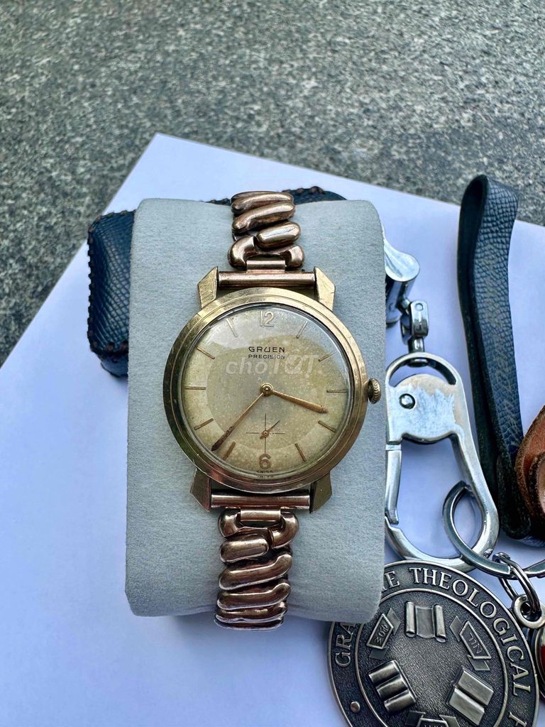 Gruen Precision 33mm vintage Metal bezel 10K. Mua bán Đồng hồ tại Quận Bình Tân Tp Hồ Chí Minh được đăng bởi Vintage Watch hình 1