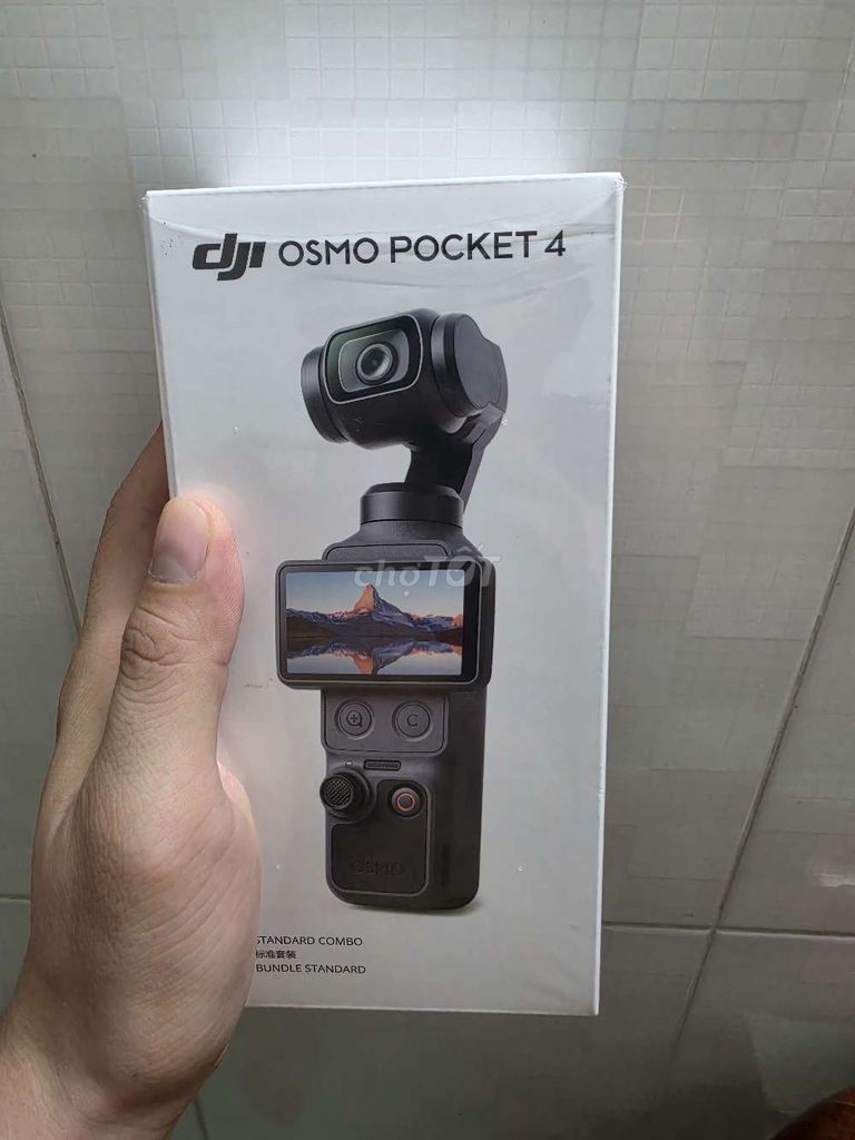 Máy quay DJI Osmo Pocket 4 Đen. Mua bán Máy ảnh, Máy quay tại Quận Tân Bình Tp Hồ Chí Minh được đăng bởi Thang Le hình 1