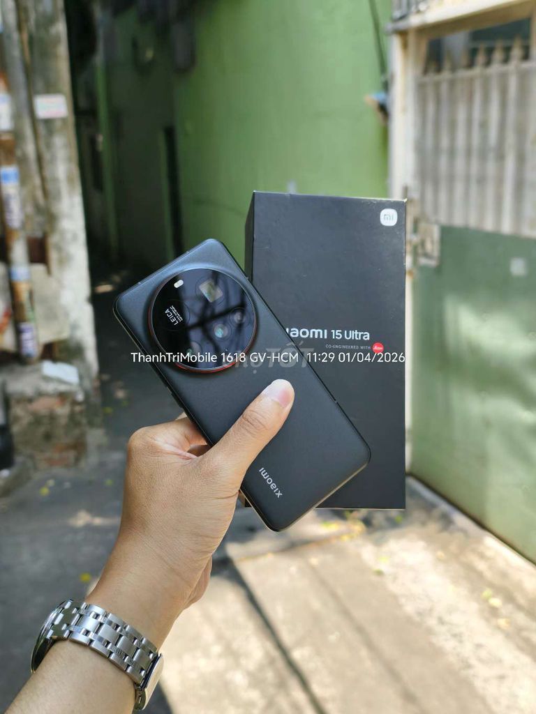 Xiaomi 15 Ultra Đen 12/256 fullbox nội địa. Mua bán Điện thoại tại Quận Gò Vấp Tp Hồ Chí Minh được đăng bởi Thanh Tri hình 1