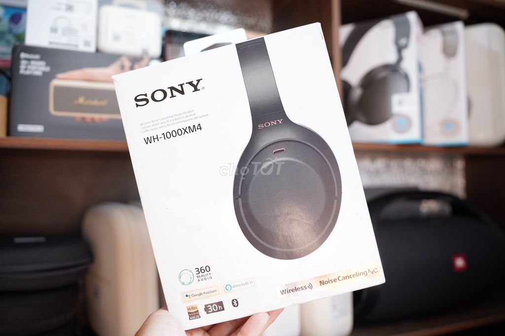 Tai nghe chống ồn Sony WH-1000XM4 full box. Mua bán Tivi, Âm thanh tại Quận Bình Tân Tp Hồ Chí Minh được đăng bởi Huy Lương hình 1