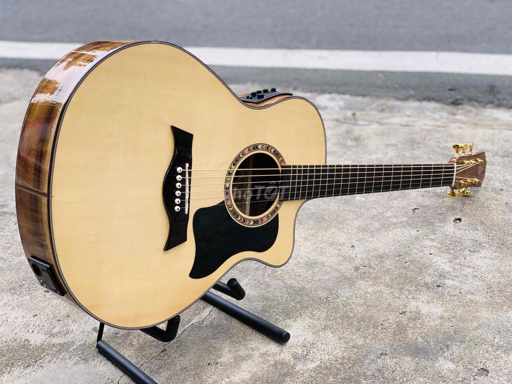 Thanh lí guitar gỗ điệp kĩ có eq