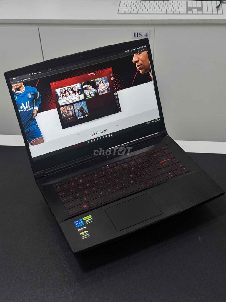 Lap Gaming MSI Thin GF63 i7(12th) 16/512 RTX 3050. Mua bán Laptop tại Quận 10 Tp Hồ Chí Minh được đăng bởi Viễn Huy Shop hình 1