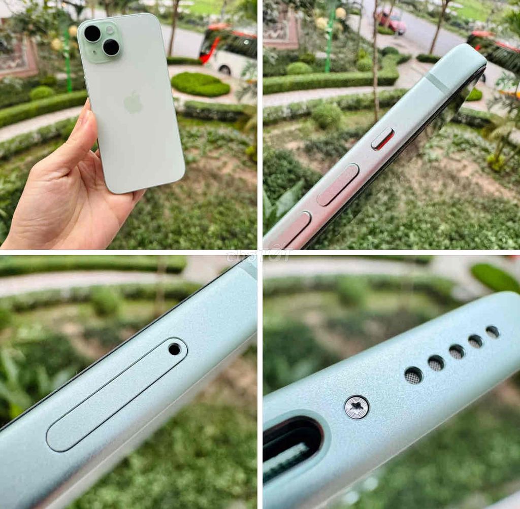 iPhone 15 256GB Xanh lá Mới Fullbox APPLE 12/2025. Mua bán Điện thoại tại Quận Thanh Xuân Hà Nội được đăng bởi Nguyễn Huy Dũng hình 1