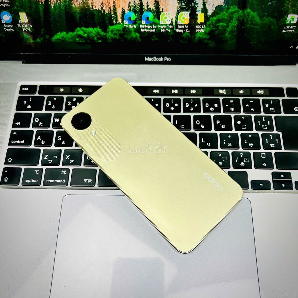 OPPO A17K 64GB Vàng 🔋 trâu 5000mAh BH 3 Tháng. Mua bán Điện thoại tại Thành phố Bến Tre Bến Tre được đăng bởi TN Store hình 1