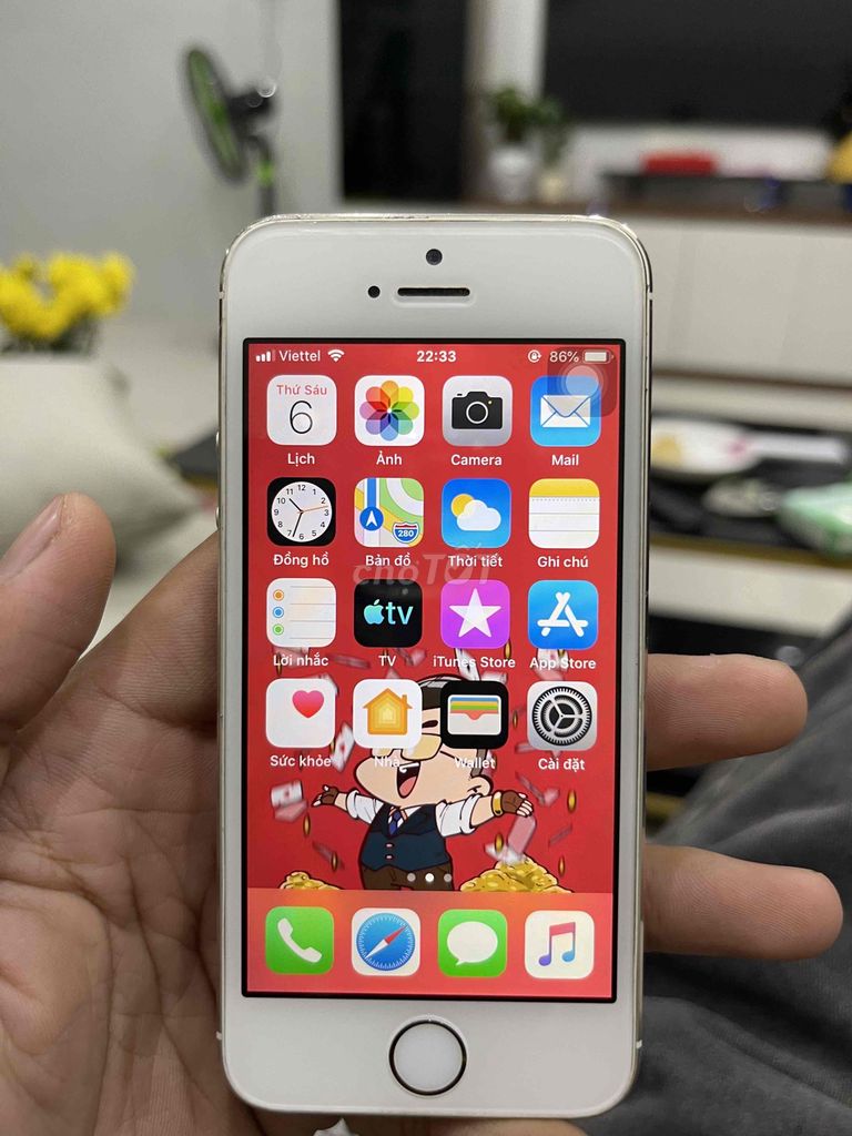 Apple iPhone 5S 32GB Trắng Mỹ. Mua bán Điện thoại tại Thành phố Biên Hòa Đồng Nai được đăng bởi Hoàng Nguyễn hình 1