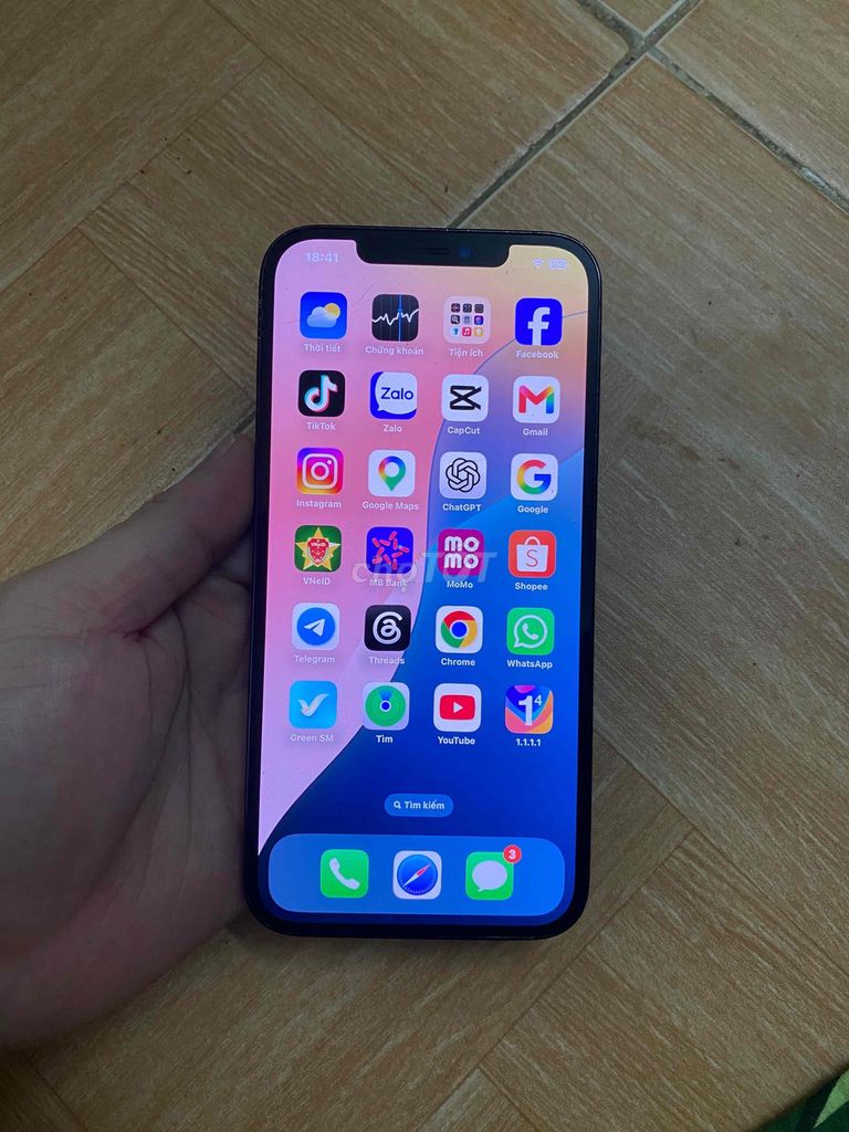 Apple iPhone 12 Pro Max 128GB Xanh Đã sử dụng. Mua bán Điện thoại tại Quận Ba Đình Hà Nội được đăng bởi Phạm Manh hình 1