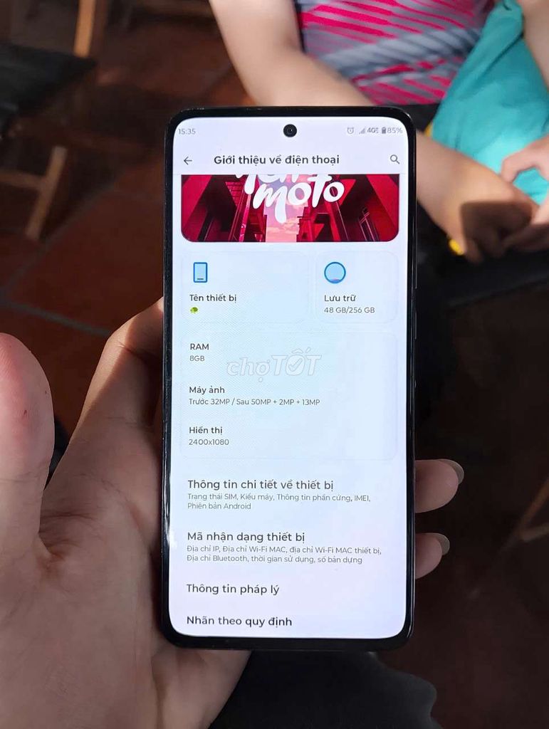 Motorola Edge 2022 256GB. Mua bán Điện thoại tại Quận 12 Tp Hồ Chí Minh được đăng bởi Vũ Trường Sơn hình 1