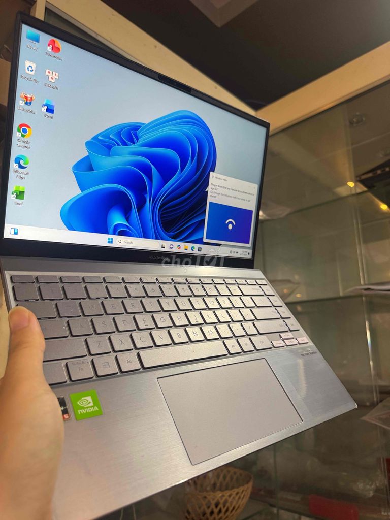 Asus Zenbook UX425UG Ryzen 5 14 inch 8GB/256GB Xám. Mua bán Laptop tại Quận Gò Vấp Tp Hồ Chí Minh được đăng bởi Thanh lí cầm đồ hình 1