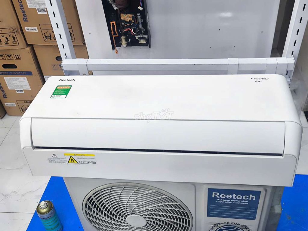 Máy lạnh Reetech Inverter 1.5 HP Trắng. Mua bán Máy lạnh, điều hoà tại Thành phố Sóc Trăng Sóc Trăng được đăng bởi Trung Nghĩa hình 1