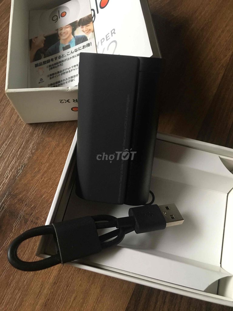 Bật lửa điện tử Glo Hyper X2 Đen. Mua bán Đồ sưu tầm, đồ cổ tại Quận Bắc Từ Liêm Hà Nội được đăng bởi Hoài Anh hình 1