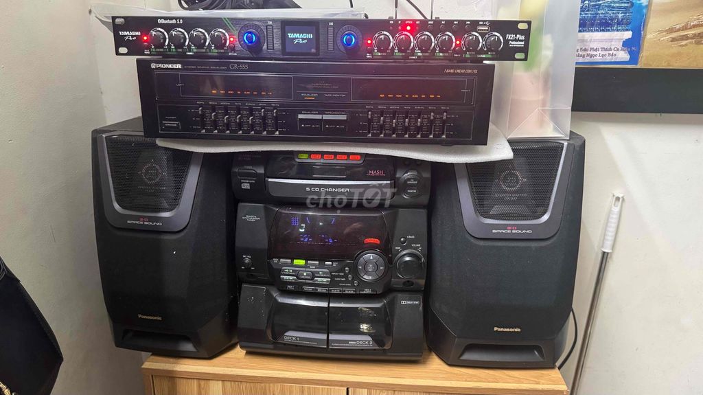 dàn Panasonic 2,400k, eq pionneer 2,200kc nt 600k. Mua bán Tivi, Âm thanh tại Thành phố Huế Thừa Thiên Huế được đăng bởi Thai Binh Lê hình 1