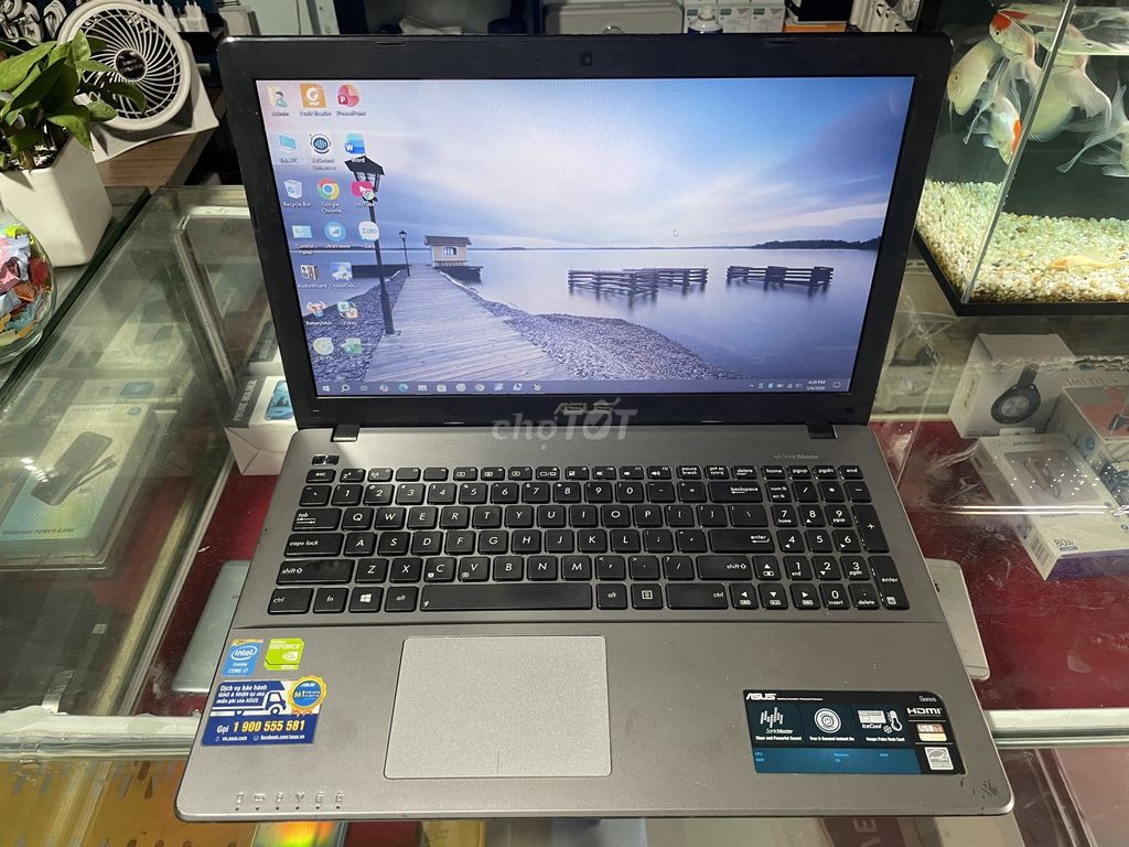 Asus X550L I7-4500U/8G/128G/Vga 2G/15.6" mới 90%. Mua bán Laptop tại Thành phố Thủ Đức Tp Hồ Chí Minh được đăng bởi Luân Phát Computer hình 1