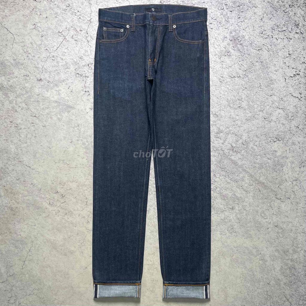 Quần jean nam Uniqlo +J Selvedge size 29. Mua bán Quần áo tại Quận Liên Chiểu Đà Nẵng được đăng bởi BoarVintage  hình 1