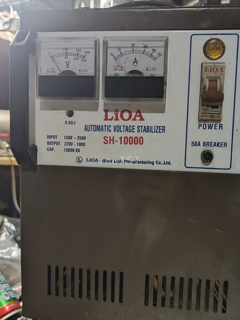 Bán ổn áp Lioa `10kva zin đẹp hoạt động tốt. Mua bán Đồ chuyên dụng, Giống nuôi trồng tại Thành phố Thủ Đức Tp Hồ Chí Minh được đăng bởi Nhường Nhẹ Nhàn hình 1