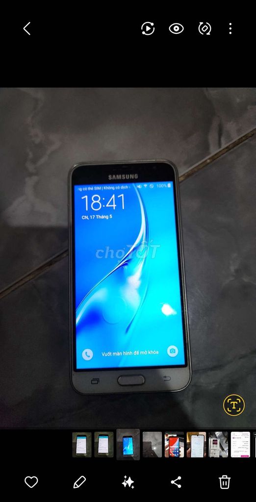 Samsung Galaxy J3 Xám. Mua bán Điện thoại tại Huyện Yên Mỹ Hưng Yên được đăng bởi Bảo Nam hình 1