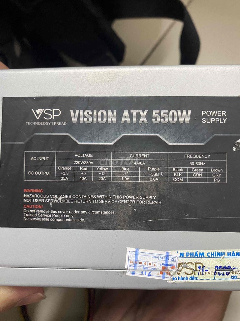 Nguồn PC VSP 550W