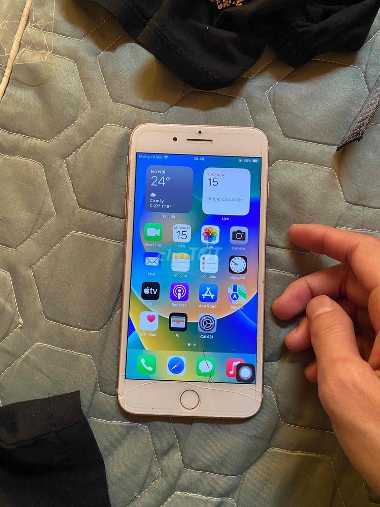 Apple iPhone 8 Plus 64GB Vàng hồng. Mua bán Điện thoại tại Huyện Thuỷ Nguyên Hải Phòng được đăng bởi luongquyson hình 1