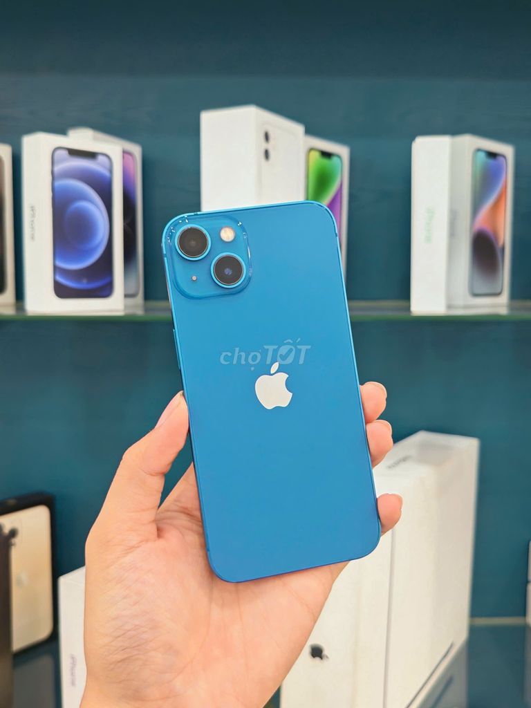 Thanh Lý iPhone 13 128GB Blue - Quốc tế - Giá rẻ. Mua bán Điện thoại tại Quận Phú Nhuận Tp Hồ Chí Minh được đăng bởi TYMO Việt Nam hình 1
