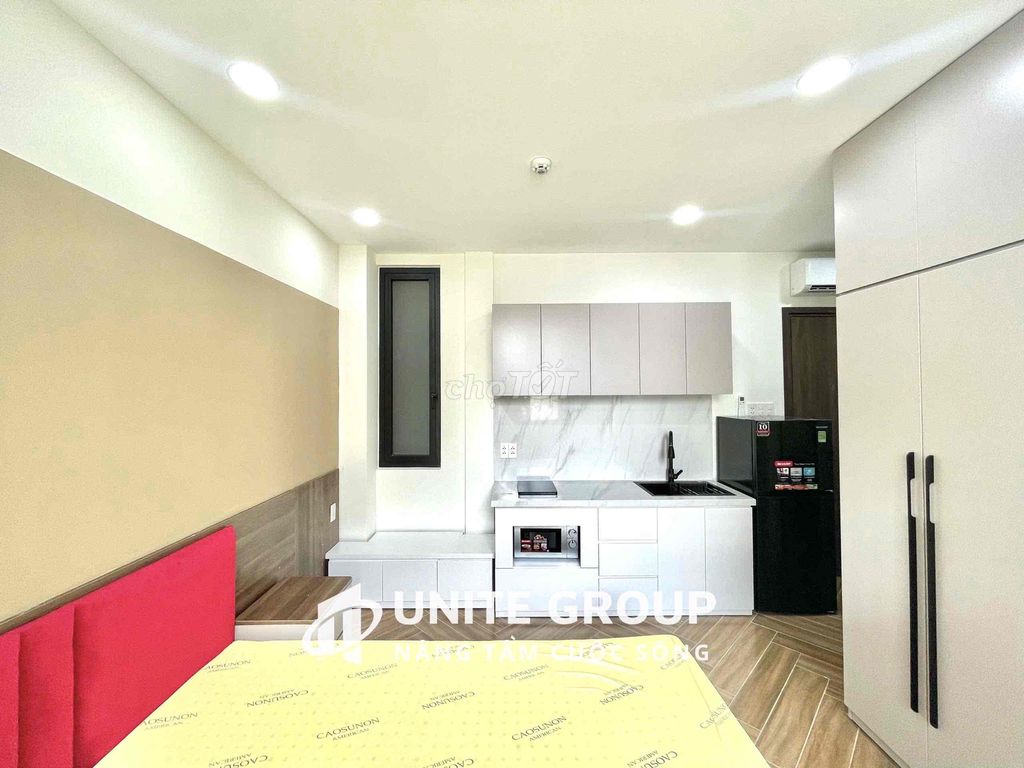 Studio cửa sổ full nội thất tại quận 8 gần cầu Nguyễn Văn Cừ Quận 1