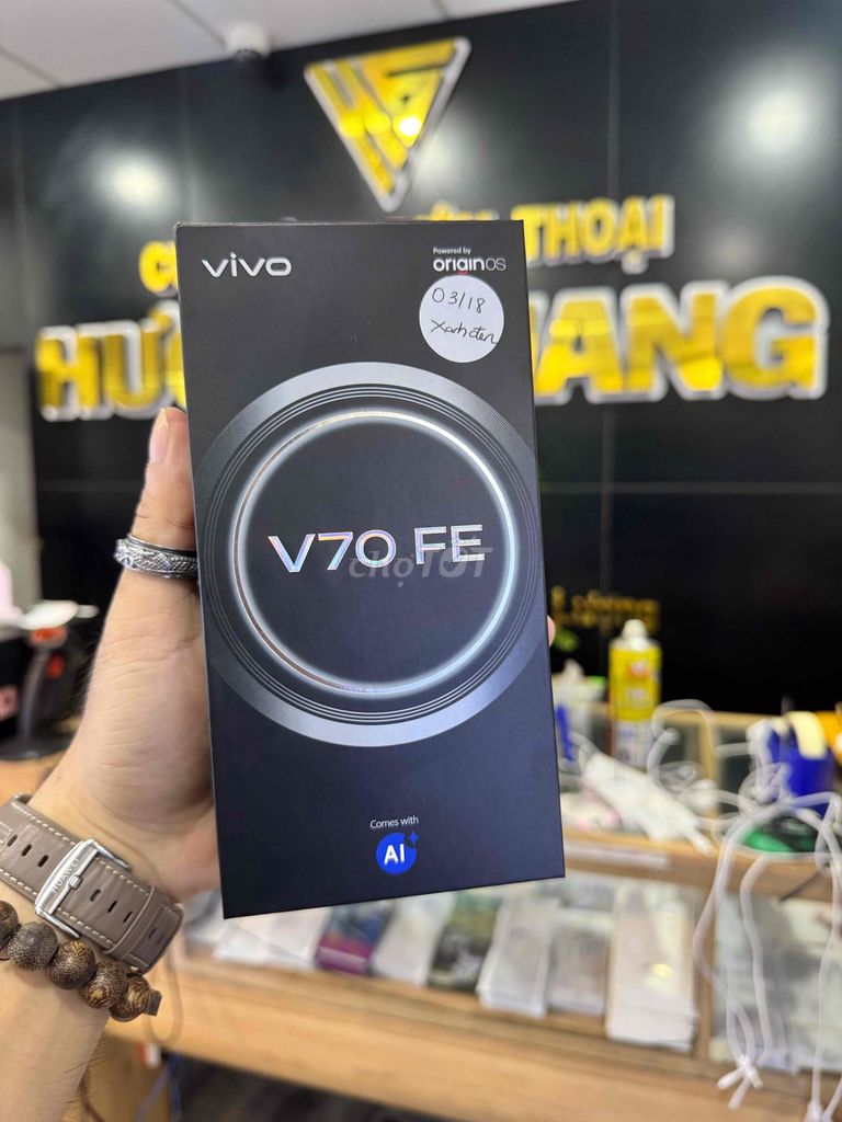Vivo V70 FE 256GB new 💯💯💯. Mua bán Điện thoại tại Thành phố Bến Tre Bến Tre được đăng bởi HươngGiangmobile hình 1