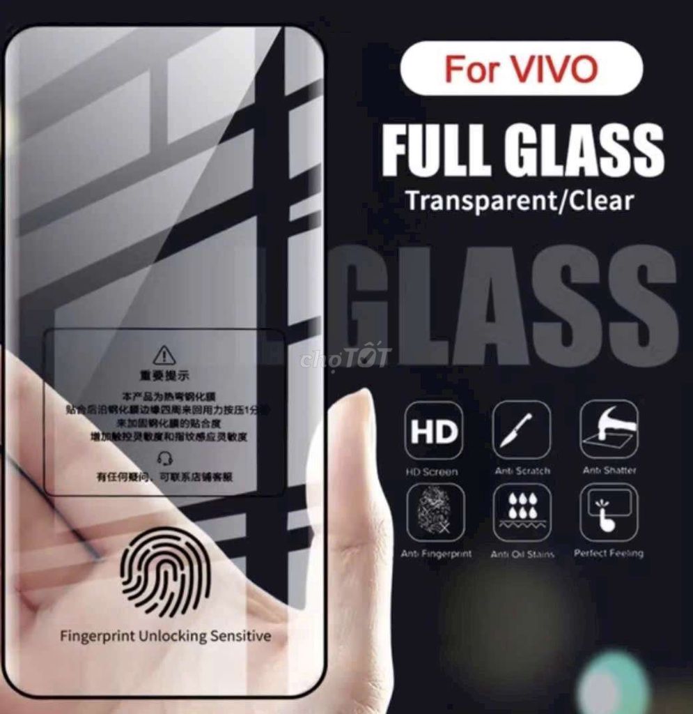 Kính cường lực Vivo V60. Mua bán Phụ kiện (Màn hình, Chuột...) tại Thành phố Vĩnh Long Vĩnh Long được đăng bởi ST STORE chuyên sỉ hình 1