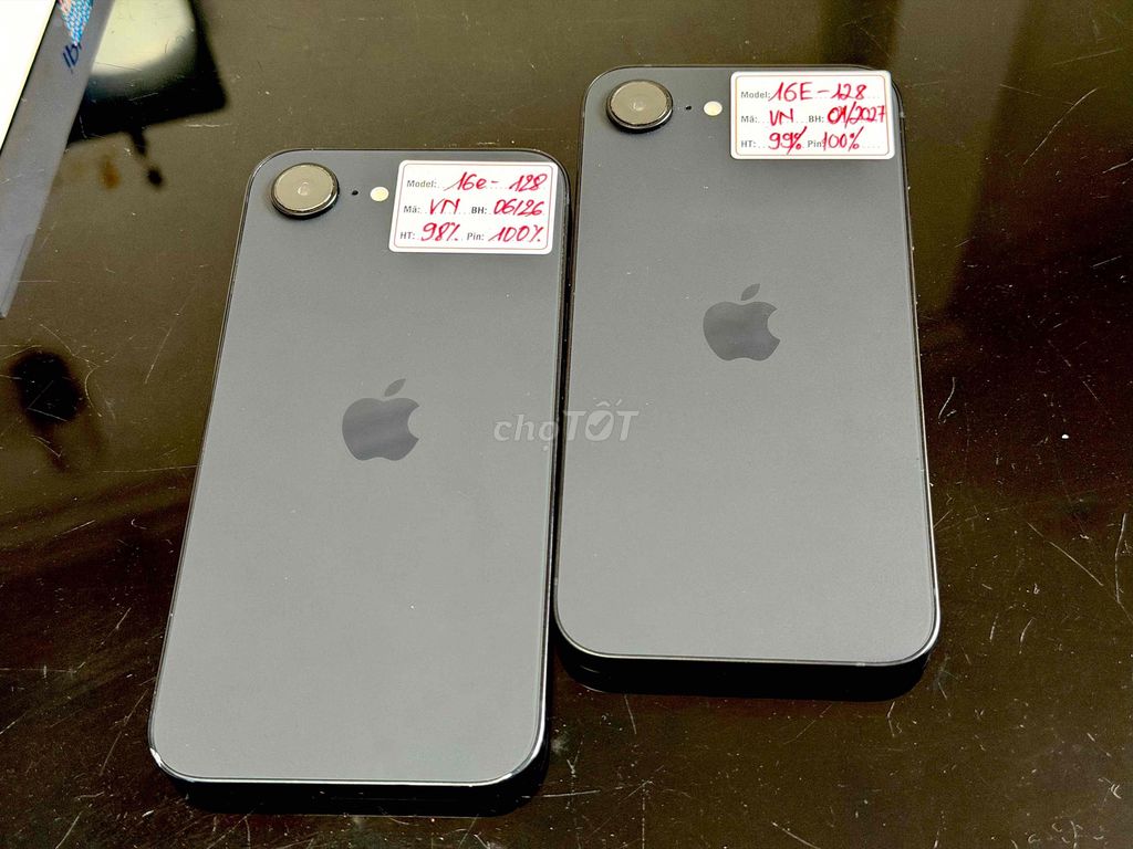Apple iPhone 16E 128GB Đen Vn P100% BH 01/2027. Mua bán Điện thoại tại Quận Đống Đa Hà Nội được đăng bởi Quý Hoàng hình 1