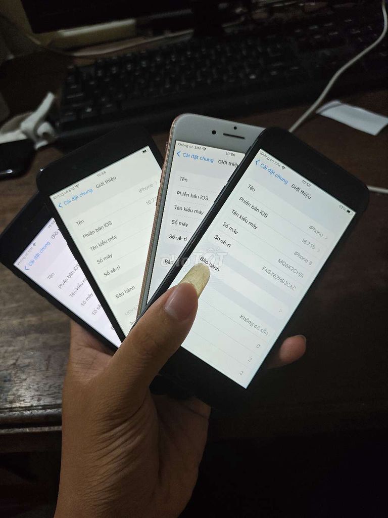 Apple iPhone 8 64GB Zin Full CN Pin New. Mua bán Điện thoại tại Huyện Kim Bảng Hà Nam được đăng bởi Nqhuy hình 1