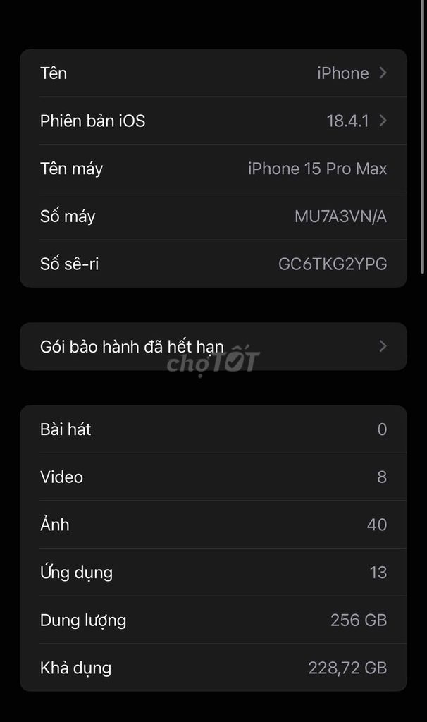 Apple iPhone 15 Pro Max 256GB 89%. Mua bán Điện thoại tại Huyện Lâm Hà Lâm Đồng được đăng bởi Huy hình 1