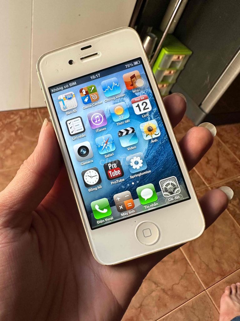 Apple iPhone 4S sưu tầm. Mua bán Điện thoại tại Quận Tân Phú Tp Hồ Chí Minh được đăng bởi Nguyễn Sơn hình 1