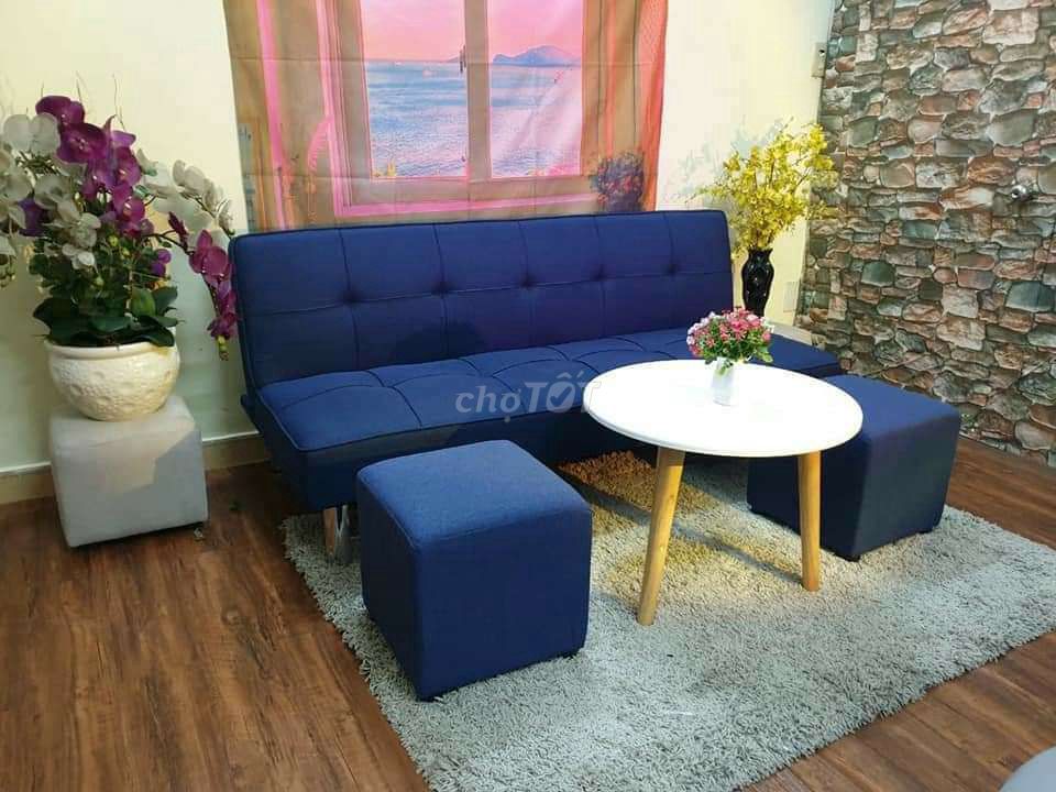 Bộ sofa bed 1m7 giá rẻ (Freeship nt HCM, DA, BH)