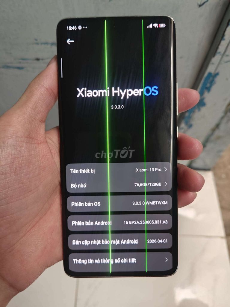 Xiaomi 13 Pro 8GB/128GB chính hãng sọc màn. Mua bán Điện thoại tại Quận Bình Thạnh Tp Hồ Chí Minh được đăng bởi Văn Quốc  hình 1