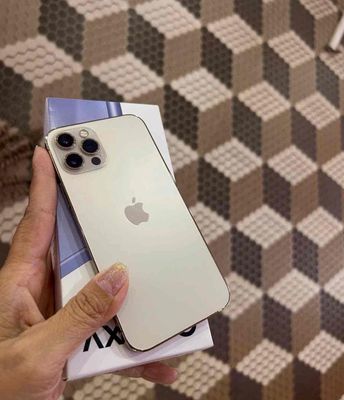 iphone12promax 128gb vàng qtế mỹ pin100 no face id