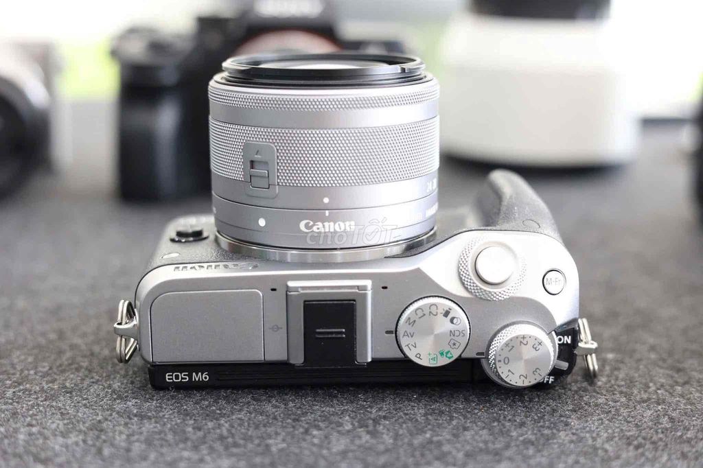 Máy ảnh Canon EOS M6 Bạc Like New. Mua bán Máy ảnh, Máy quay tại Quận Bắc Từ Liêm Hà Nội được đăng bởi Mạnh Tuân hình 1