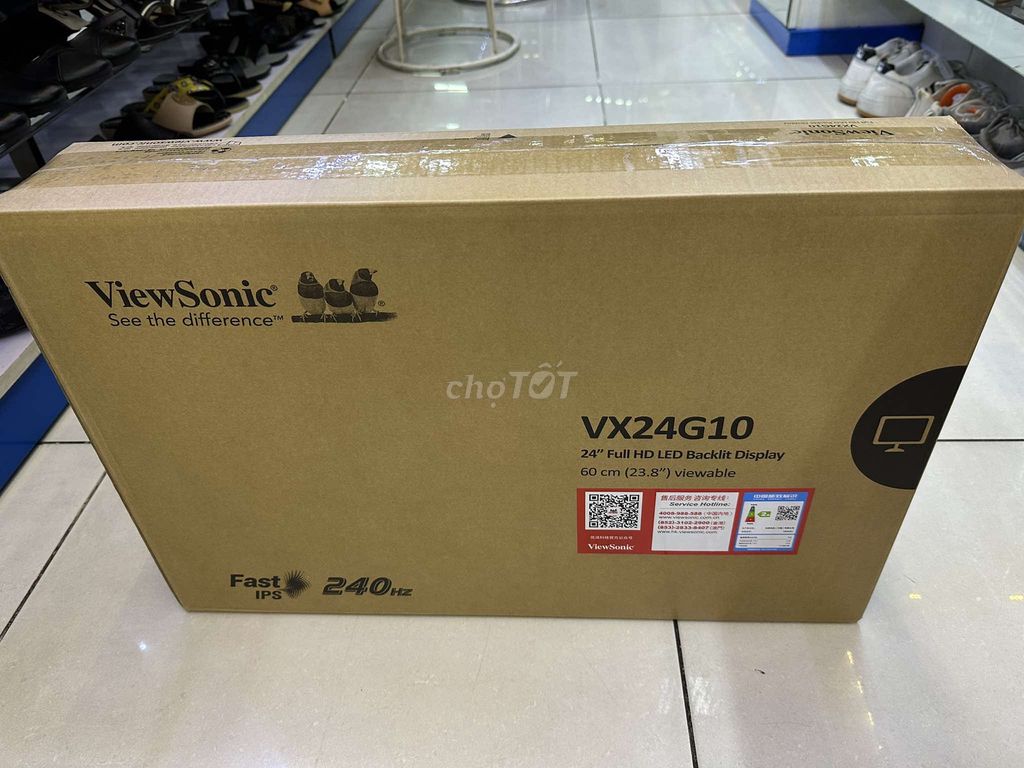 Màn 24" 240hz New nguyên seal Viewsonic VX24G10